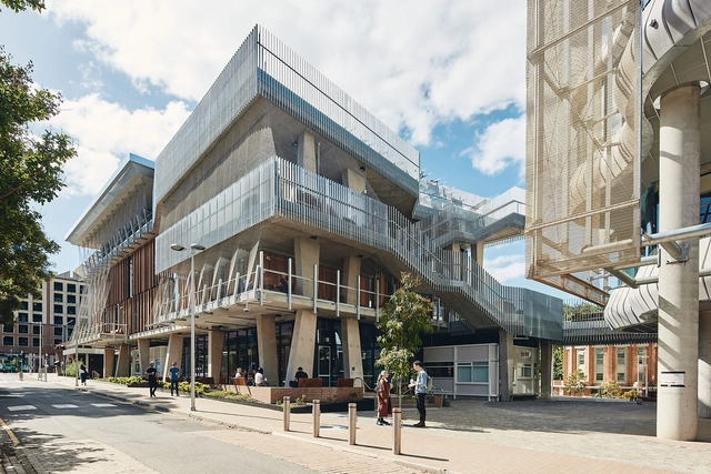 University of Melbourne Student Pavilion / KoningEizenberg Architecture - Exterior Photography, Other Facilities, Facade