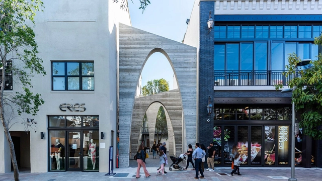 Jade Alley / Daniel Toole Architecture - Exterior Photography, Public Space, Facade, Door, Arch