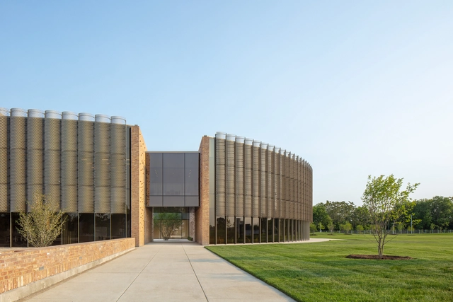 芝加哥公园区总部和体育馆 / John Ronan Architects - 建筑图, 办公建筑, 花园, 表皮