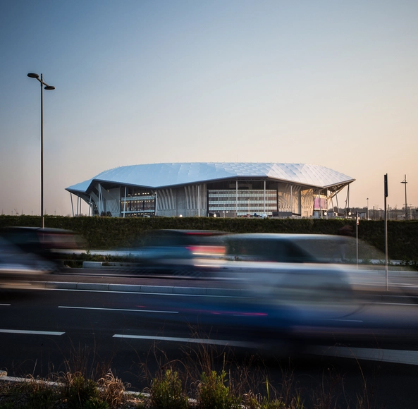 Groupama Stadium / POPULOUS - Soccer Stadium