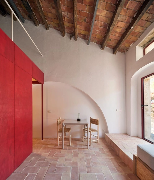Casas Mas Estela / Rai Pinto Studio - Fotografia de Interiores, Apartamentos, Viga, Mesa, Cadeira