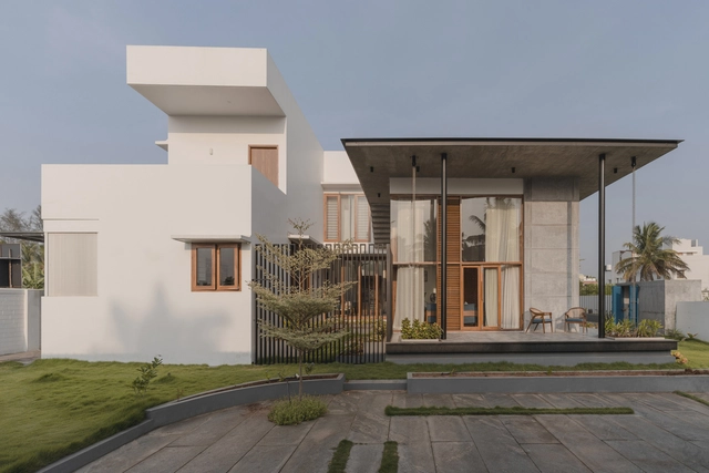 A House in the Farm / studio MOB - Exterior Photography, Houses, Facade