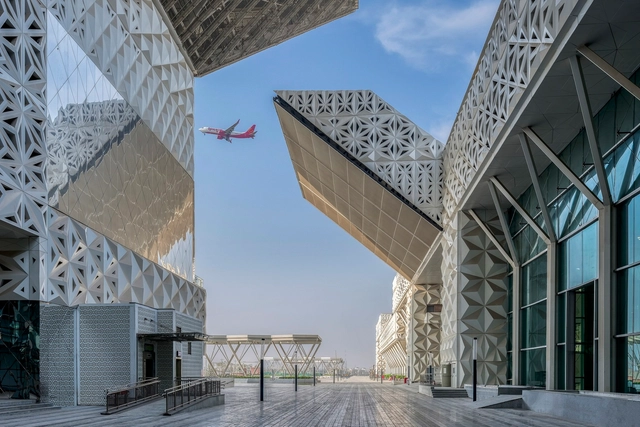 亚绍布米综合体 / IDOM + CP Kukreja Architects - 建筑图, 地标建筑 & 纪念性建筑, 表皮