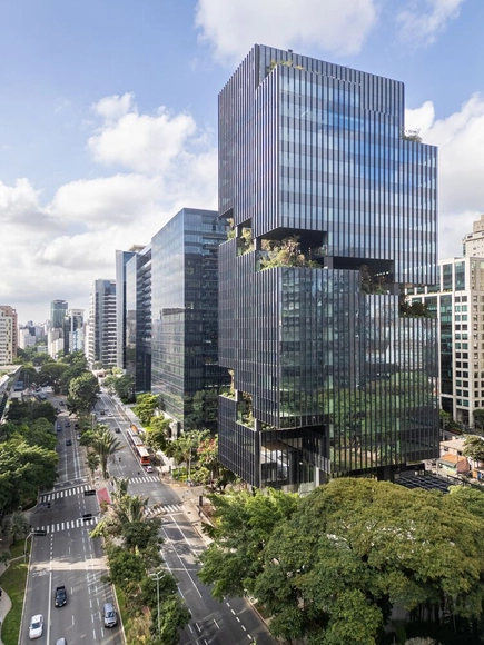 Edifício Salma Tower / aflalo/gasperini arquitetos - Fotografia de Exterior, Edifícios De Escritórios, Fachada, Urbano