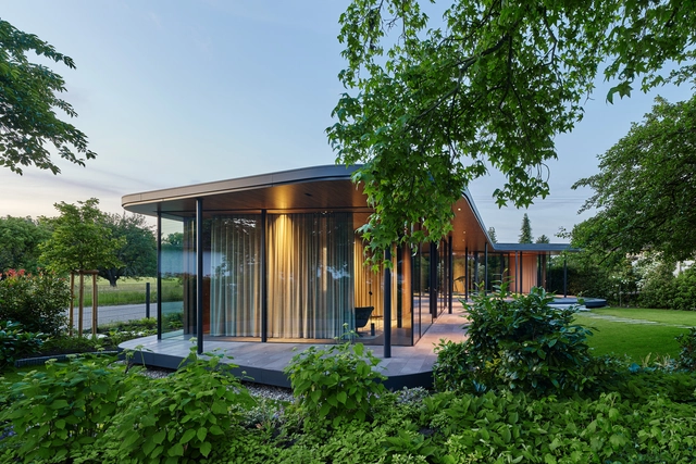Guesthouse Floating Connection / Ippolito Fleitz Group - Exterior Photography, Houses, Door, Facade