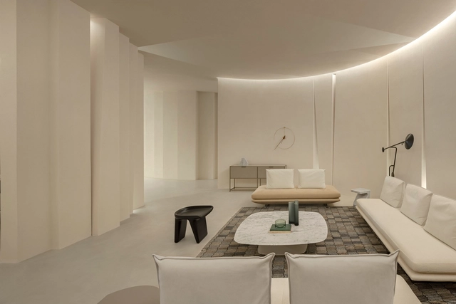 Simple Craft Collection Showroom / HAS design and research - Interior Photography, Retail Interiors, Table, Chair