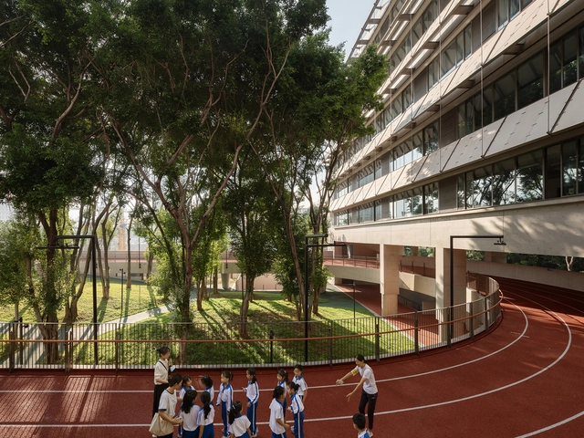 Liyuan Foreign Language Primary School / Vector Architects - Exterior Photography, Elementary & Middle School, Facade