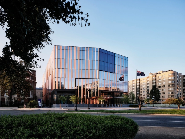 Australian Embassy in Washington D.C. / Bates Smart - Exterior Photography, Embassy, Facade