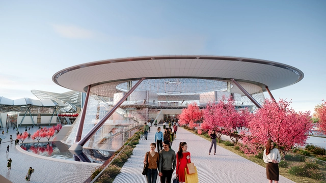 RSHP Wins Competition for Convention Center and Hotel Complex in Zhengzhou, China - Featured Image