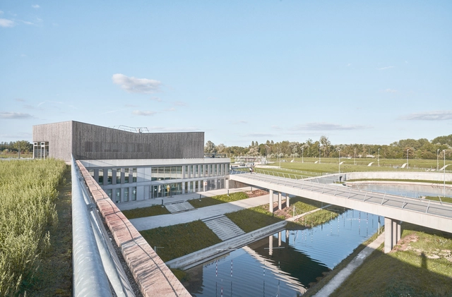 马恩河畔韦尔奥运会水上运动场馆 / Auer Weber - 建筑图, 体育场馆, 表皮