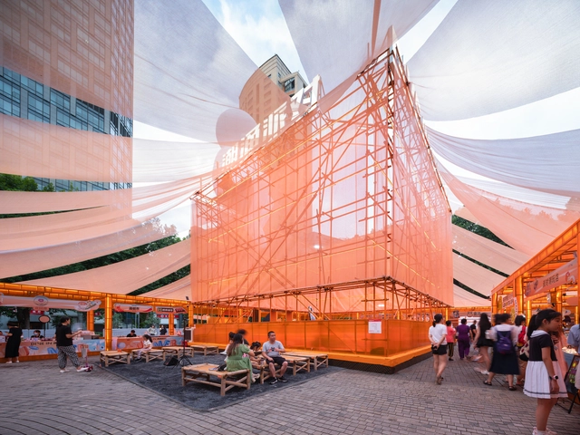 Arquitecturas efímeras: integrando las comunidades a través de estructuras temporales - Imagen Principal
