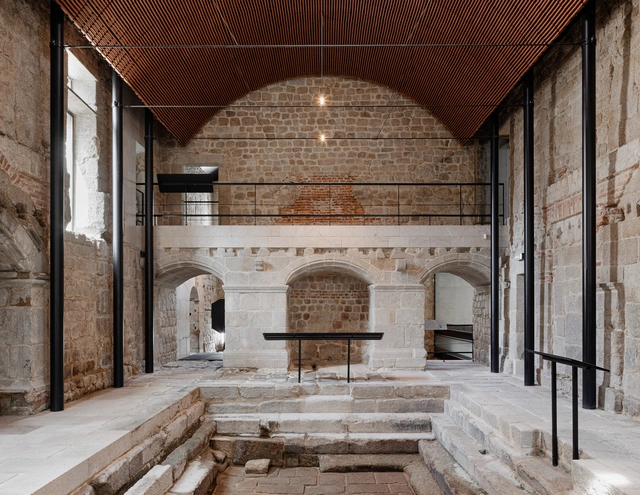 São Pedro do Sul Roman Baths / João Mendes Ribeiro - Heritage