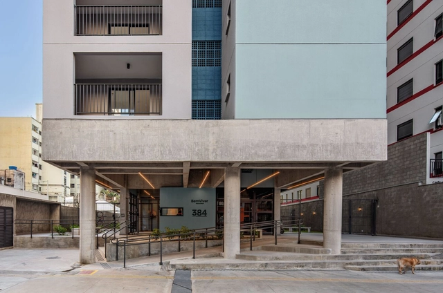 Edifício Bem Viver Praça Buarque / Felipe SS Rodrigues + guará arquitetura - Fotografia de Exterior, Residencial, Fachada