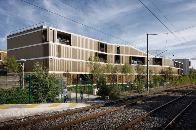 Sonia Delaunay Housing / Comte & Vollenweider - Exterior Photography, Housing, Facade