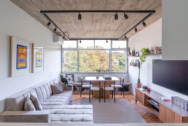 Departamento Bartô / Coplanar Arquitetura - Fotografía interior, Interiores De Apartamentos, Mesas, Sillas