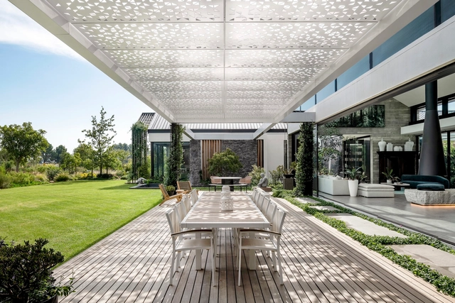 The Reserve 01 House / Studio BHD - Exterior Photography, Houses, Facade, Table, Chair