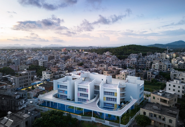 阳西县沙扒镇书村幼儿园 / 华南理工大学建筑设计研究院 - 建筑图, 幼儿园, 城市