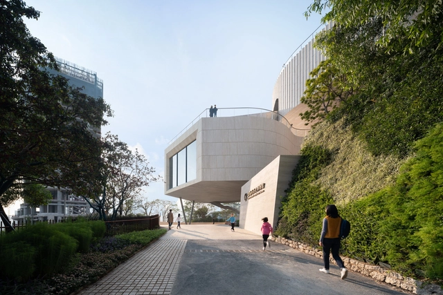 China Merchants Group History Museum & Weiboshan Park /  URBANUS - Exterior Photography, Museum, Facade