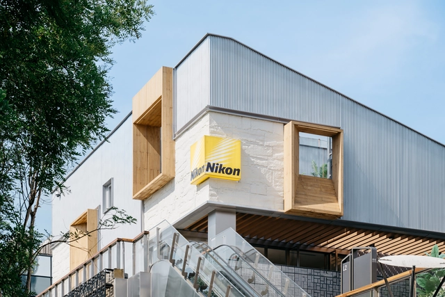 尼康直营店·北京三里屯太古里店 / Lukstudio芝作室 - 建筑图, 零售室内设计, 表皮, 楼梯