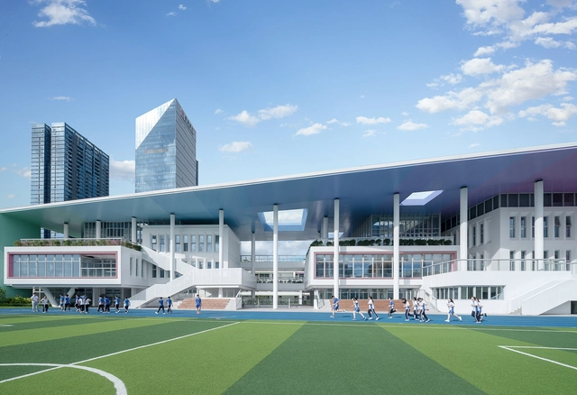 深圳高级中学（集团）北校区新园 / CAPOL - 建筑图, 高中, 表皮