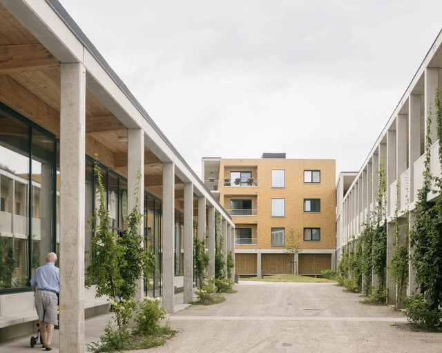 Complejo de viviendas Broydenborg / archipelago + NU architectuuratelier - Fotografía exterior, Centro Comunitario, Fachada