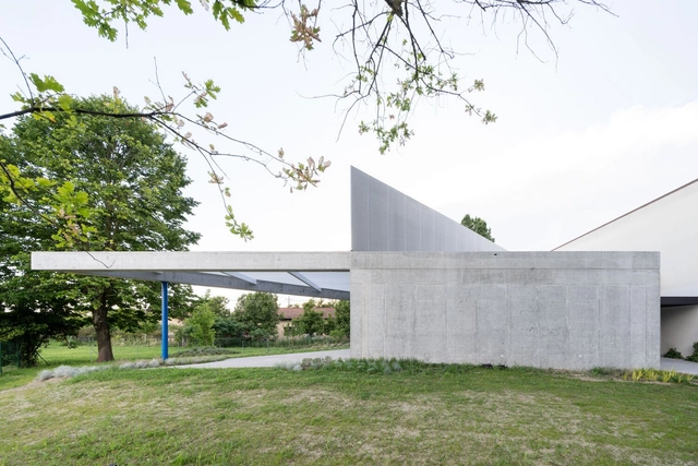 Pavilhão Triangular / Enrico Dusi Studio - Fotografia de Exterior, Edificios Públicos, Fachada