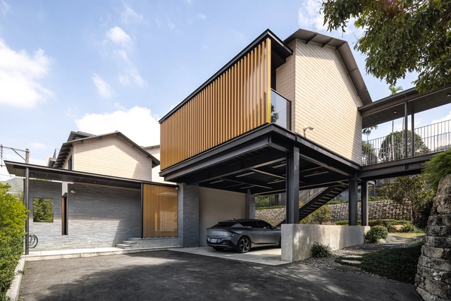集群之家 / YD Architects - 建筑图, 独立住宅, 表皮