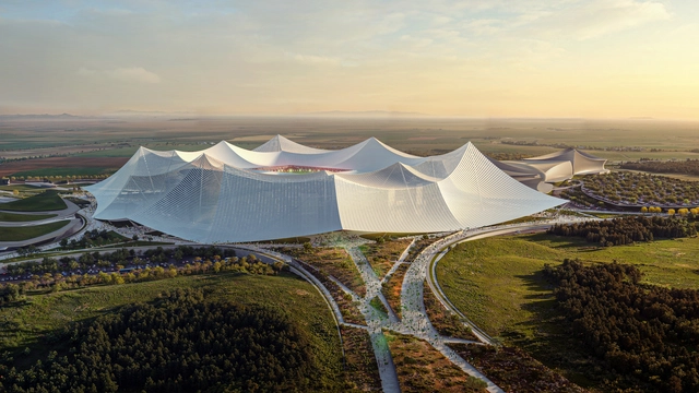Populous and Oualalou + Choi Reveal World's Largest Football Stadium in Morocco - Featured Image