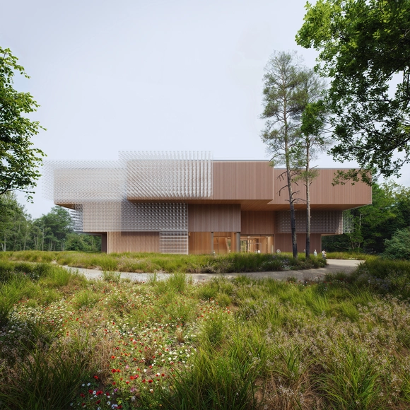 An Experimental School in Switzerland and a Wood Art Center in Poland: 8 Unbuilt Cultural and Educational Projects by Established Firms - Featured Image