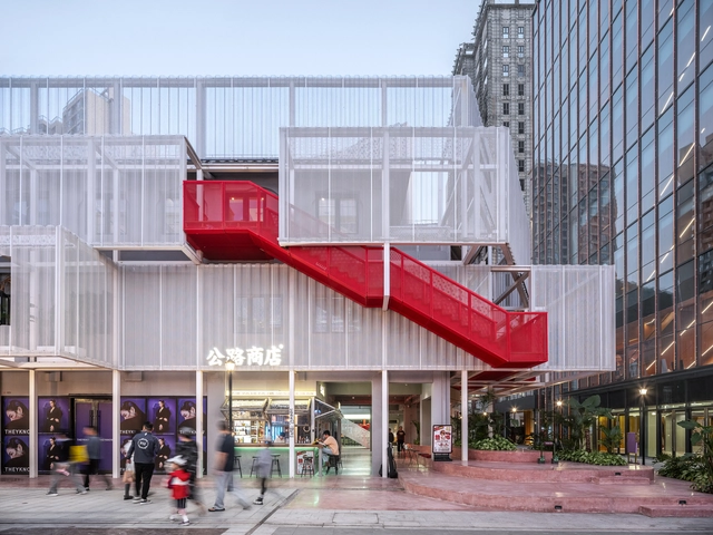 NOYARD商业集合体 / 大舟建筑 - 建筑图, 购物中心, 表皮