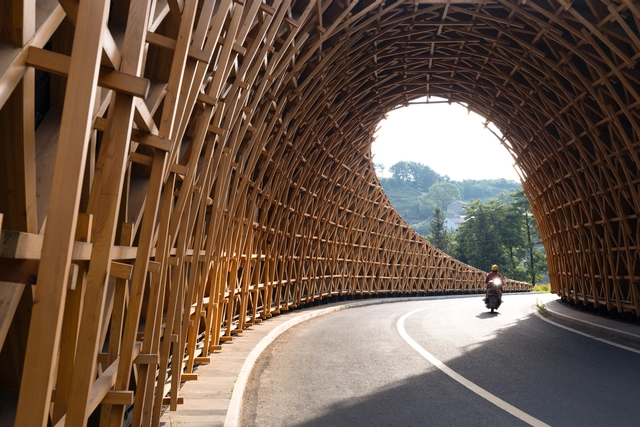 Woven Passage to Cloudy Peaks & Sky Ring / line+ studio - Landscape Architecture