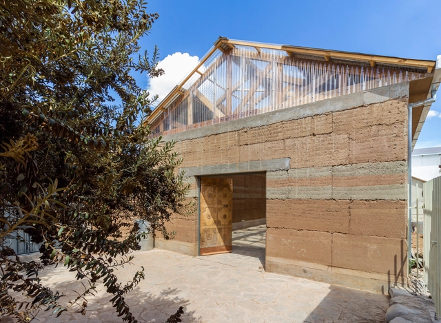 Museo Vivo Interactivo Yatiyawi / Samuel Hilari - Fotografía exterior, Museo, Fachada, Fijación Vigas