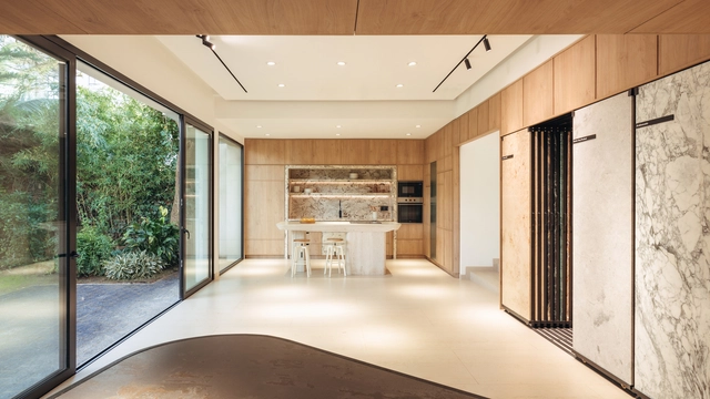 Anibal Abbate / Toro Arquitectos - Fotografía interior, Showroom, Cocina, Fachada
