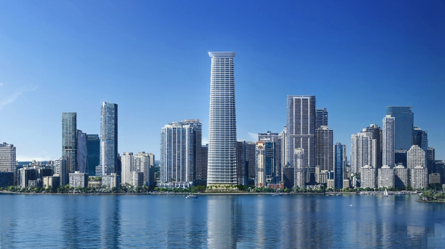 Foster + Partners Unveils Plans for 54-Story Skyscraper in Miami - Featured Image