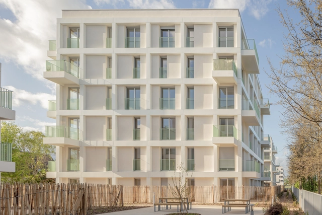 Housing Complex Monconseil Eco-Neighbourhood / MU Architecture - Exterior Photography, Housing, Facade