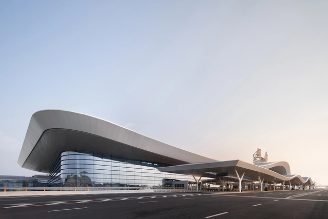 烟台蓬莱国际机场二期 / 中建西南院 + Aedas +上海民航新时代 - 建筑图, 可持续性 & 绿色设计, 表皮