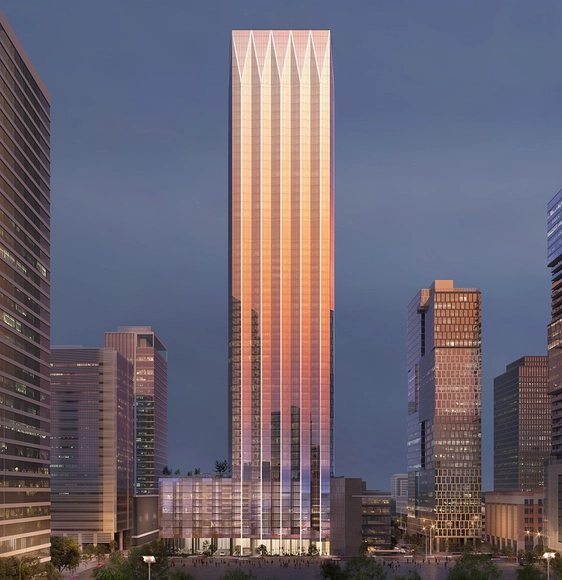 Goettsch Partners Reveals Design for Nashville's Tallest Tower - Featured Image