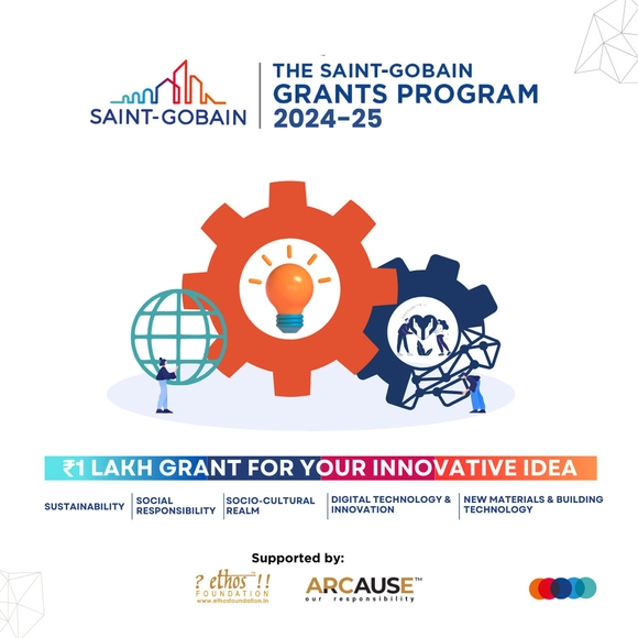 Call for Submissions: Saint-Gobain Grants Program 2024-25 - Featured Image