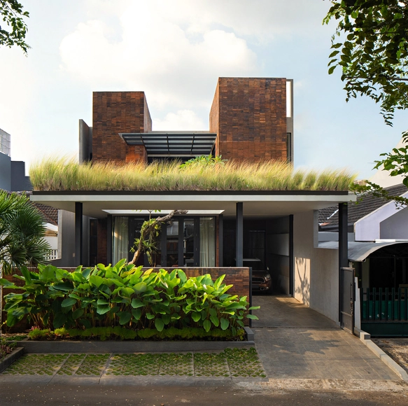 Micro Tower Living / Arti Design Studio - Exterior Photography, Houses, Door, Facade