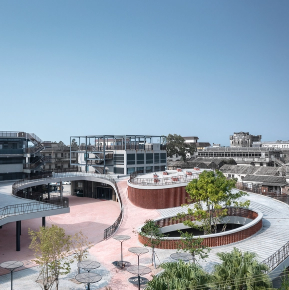 改造、加建与扩建，江门市乡村振兴培训中心 / 华工院 - 建筑图, 其他建筑, 表皮