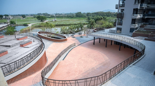 Renovación del Centro de Formación para la Revitalización Rural de Jiangmen / Architectural Design and Research Institude of SCUT - Fotografía exterior, Otros, Jardín, Fachada