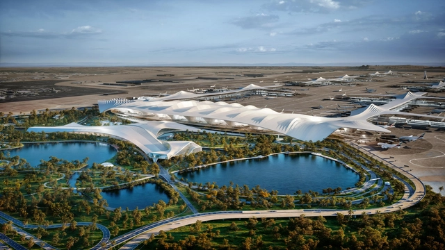 Coop Himmelb(l)au Designs New Al Maktoum International Airport in Dubai, UAE - Featured Image