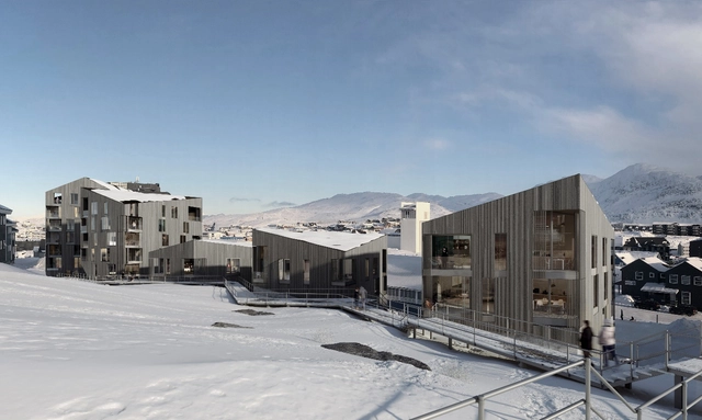 BIOSIS Reveals Design for Minimal-Impact Housing in Nuuk, Greenland - Featured Image