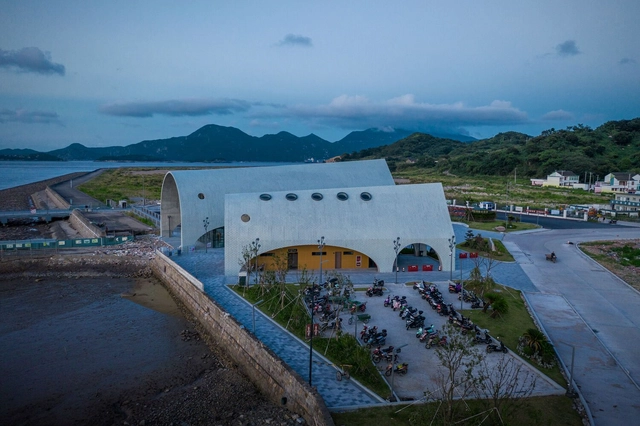 Terminal de ferry de Xiazhi, Isla Xiazhi / Atelier Z+ - Paisaje