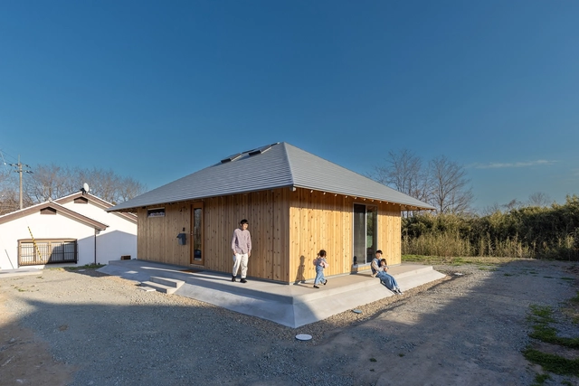 Casa para Expandir os Estilos de Vida / Architrip Inc. - Fotografia de Exterior, Casas, Porta, Fachada