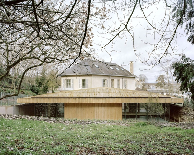 Oficinas nacionales de los bosques de Versalles / Atelier Delalande Tabourin - Fotografía exterior, Ampliación, Fachada