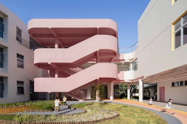 天空之城幼儿园  / SoBA - 建筑图, 公共建筑, 表皮