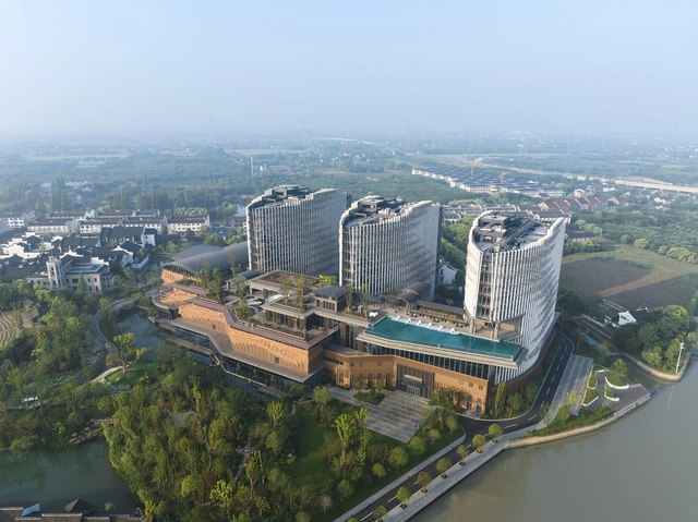 Wuzhen Vessel Hotel Façade Design / workshopXZ - Hotels