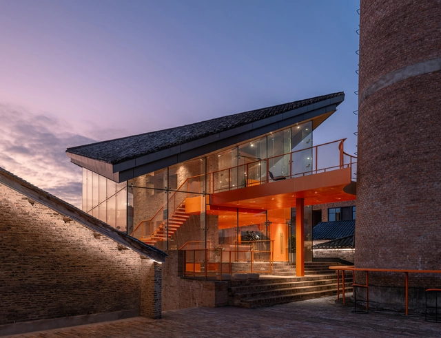 烟筒插建院 / 刘克成设计工作室 + 众建筑 - 商店