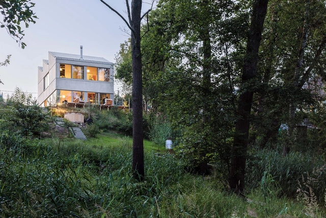 Industrial Street Villa / Case Studio for Architecture - Exterior Photography, Houses, Facade, Forest
